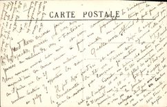 Postal Corrida Toro Beziers Interior de las arenas