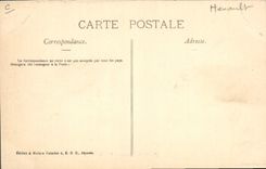 CPA Corrida Taureau Arenes de Beziers Une bonne pique 