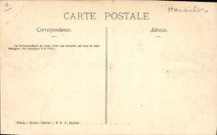 Postal Corrida Toro Arenas de Beziers Instalación de banderillas