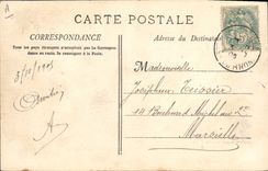 Postal Corrida Toro Corrida de toros un buen par de bandeerilles al cuarto