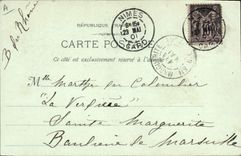 CPA Corrida Taureau Course de taureaux Torero Peon amenant le taureau au picador 