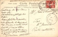 Vintage Postcard Boat Steamer Transatlantic La Provence Company