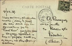 CPA Bateau Paquebot Paul Lecat Messageries Maritimes 