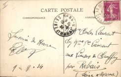 CPA Bateau Paquebot Paris Le Havre 