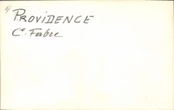 CPA Bateau Paquebot Providence Cie Fabre 