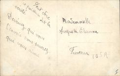 CPA Fantaisie Femme Poissons 1er Avril 