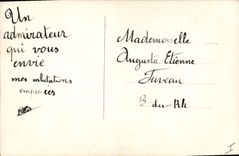 CPA Fantaisie Femme Poissons 1er Avril 