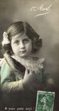 CPA Fantaisie Enfant 1er Avril Poisson 