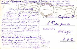 CPA Cueillette du Mimosa Cote d'Azur 