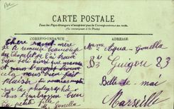 Vintage Postcard Cueillette Dimensions Azure Women making the gathering of the flowers