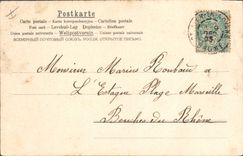 Vintage Postcard Fantasy Woman Angels