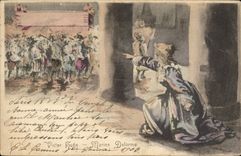 Vintage Postcard Victor Hugo Marion Delorme