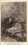 Vintage Postcard Victor Hugo Fourie art to be large father