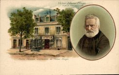 CPA Victor Hugo Paris Maison mortuaire 