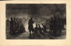 Vintage Postcard Victor Hugo History of a crime