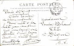 CPA Victor Hugo Paris Le monument 
