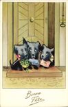CPA Chiens Chien 