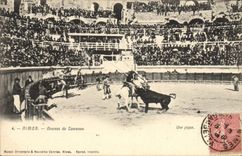 CPA Corrida Course de taureaux Nimes Courses de taureaux 