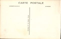 Vintage Postcard Bateau Interior Steamer of the Deck chair Paris Dining room 1st classes