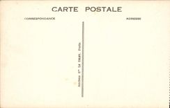 Vintage Postcard Boat Interior Steamer of the Deck chair Paris Room of a cabin of great luxury