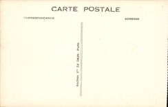 Vintage Postcard Boat Interior Steamer of the Paris Deck chair the mecanotherapie