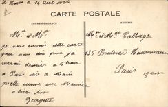 CPA Bateau Paquebot Le Havre Entree du paquebot Paris 