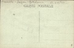 CPA Bateau Paquebot Paul Lecat Paquebot Francais des Messageries Maritimes par grosse mer 