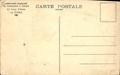 CPA Bateau Paquebot Cie Cyp Fabre SS Patria 