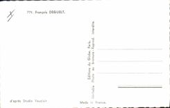 Postal Cine Francois Deguelt