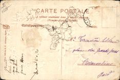 CPA Fantaisie Paques Poisson 