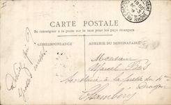 CPA Fantaisie Paques Poisson Femme 