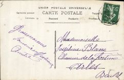 CPA Fantaisie Paques Poisson Enfant 