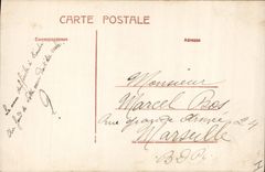 CPA Fantaisie Paques Poisson Femme 