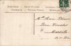 CPA Fantaisie Paques Poisson Femme 