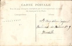 CPA Fantaisie Paques Poisson Femme 