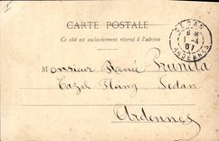 CPA Fantaisie Paques Poisson Femme 