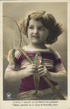 CPA Fantaisie Paques Poisson Enfant 