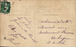 CPA Fantaisie Paques Poisson Enfant 