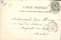 Postal Caza que debe perseguirse Taladro de Rambouillet vuelven a los Oteros de Rochefort