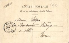 Postal Caza que debe perseguirse en taladro de Fontainebleau el informe Perro Perros