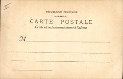 Vintage Postcard Chasse has courre Environs of Vichy Rendez of hunting of Maulmont