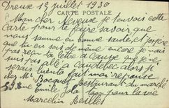 Postal Caza que debe perseguirse Taladro de Dreux el pabellón vuelven de caza Perro Perros
