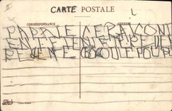 CPA Chasse a courre Foret de Fontainebleau Chiens d'attaque Mise a la voie Chien Chiens 