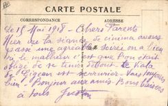 Vintage Postcard Chasse has courre Foret of Villers Cotterets Rendez has the Mile Dog Dogs