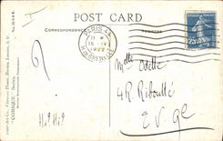 Vintage Postcard Fantasy Illustrator Child Easter Chicks