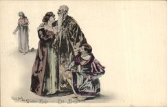 Vintage Postcard Victor Hugo Burgraves