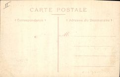 Vintage Postcard Pierre Parcelled out Hendaye House