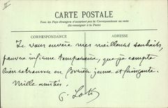 CPA Pierre Loti Hendaye Maison