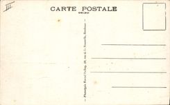 Vintage Postcard Pierre Parcelled out Ascain Ramuncho the place of the church and the road of Olette