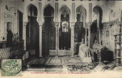 Vintage Postcard Pierre Parcelled out Rochefort House the mosque left wing